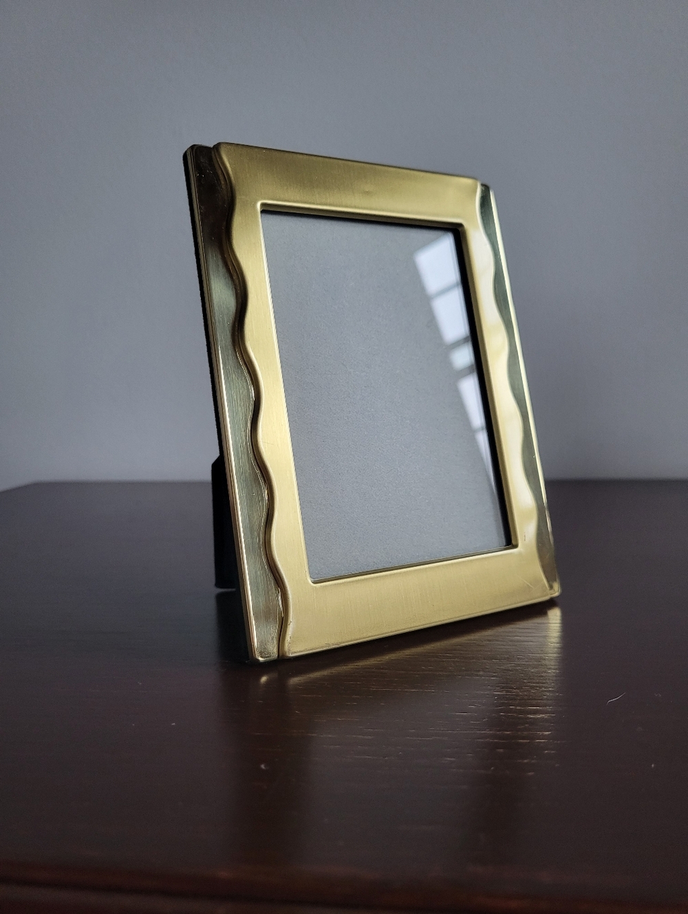Burnes of Boston Gold Tone Wavy Layered Photo Frame, 4.75" x 6"